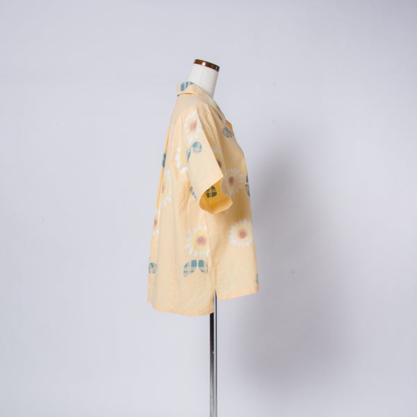 【参考商品】着物リメイク・開襟シャツ