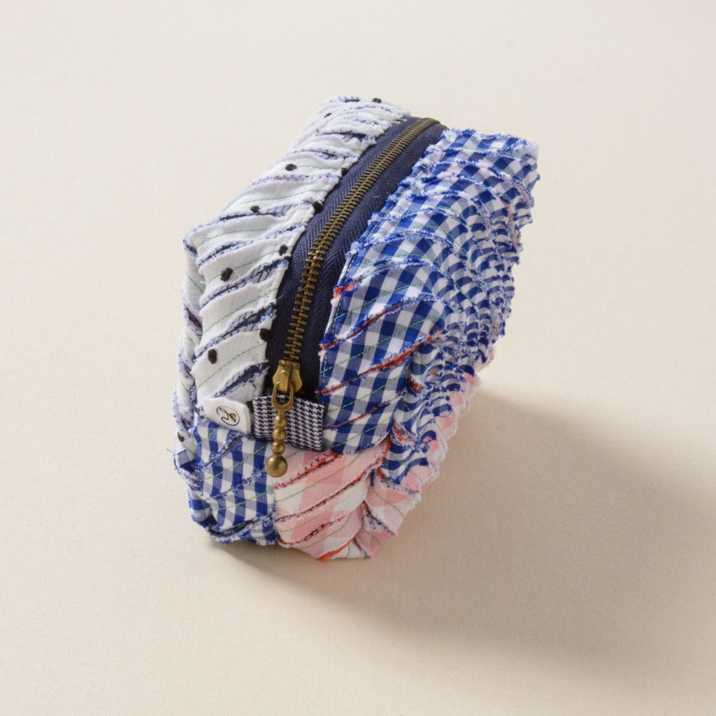 スラッシュキルト|ラウンドポーチ大