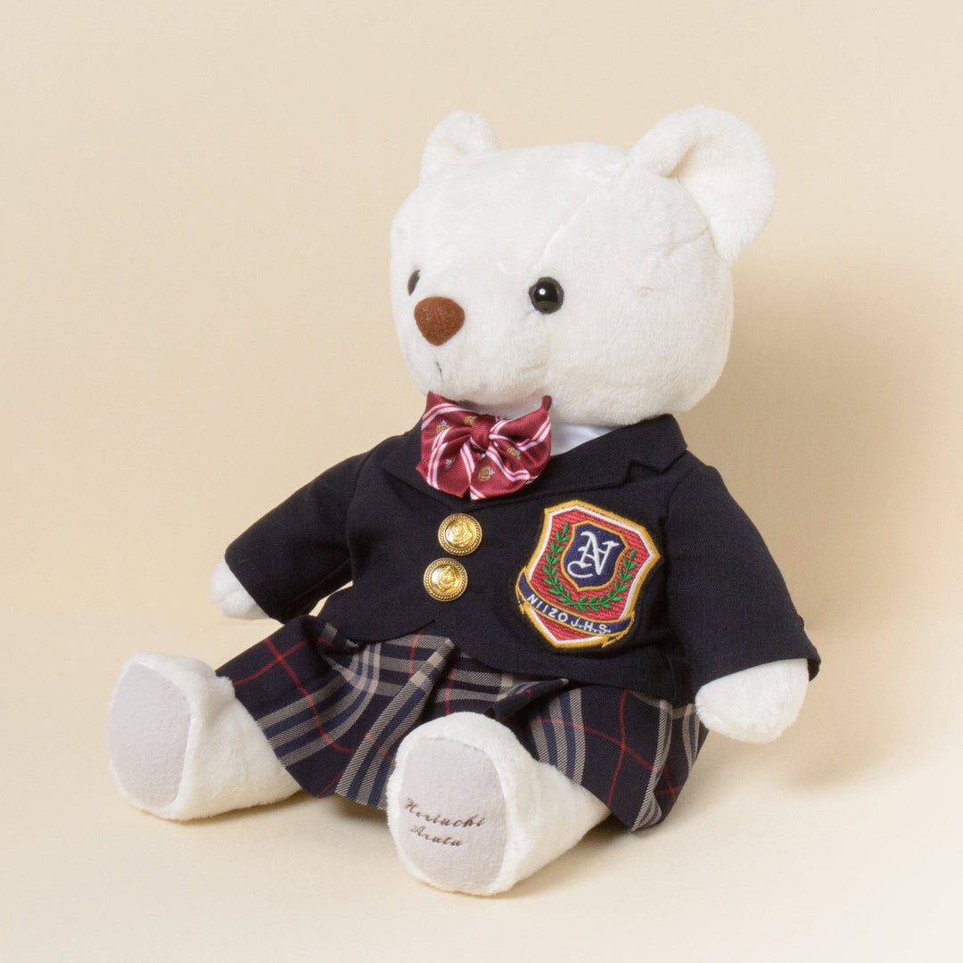 【ぬい服】リメイクするデザイン|学生服リボン