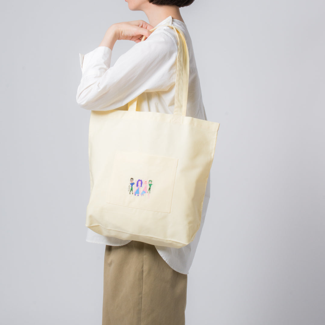 【お絵描き刺繍】トートバッグ