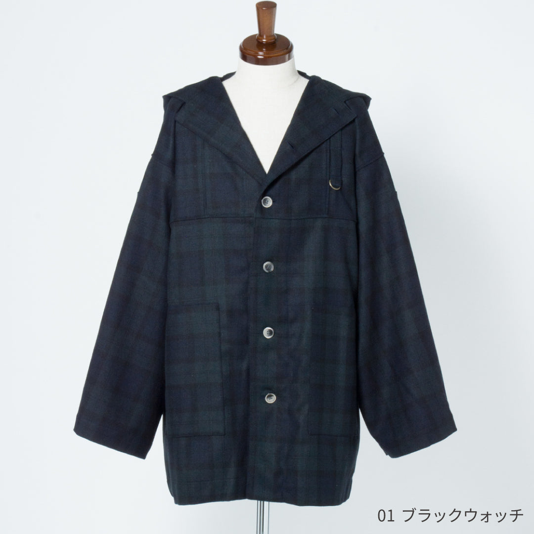 「ふたばのかぜ」フードパーカー / UNISEX