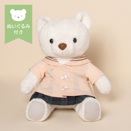 【ぬい服】メッセージベア セット｜園児服　女の子