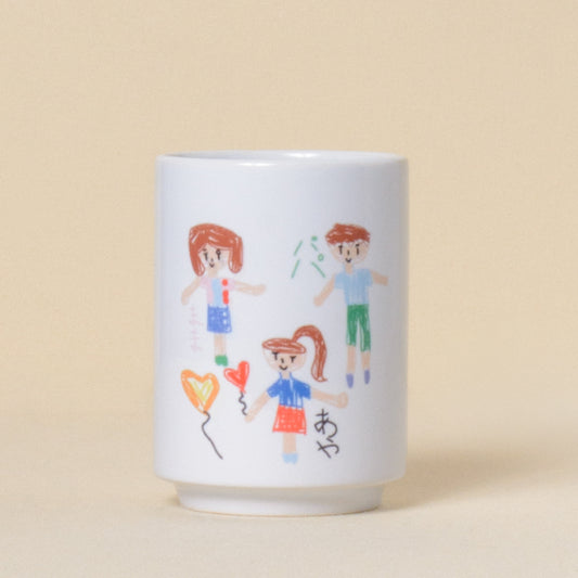 【お絵描きプリント】湯呑み