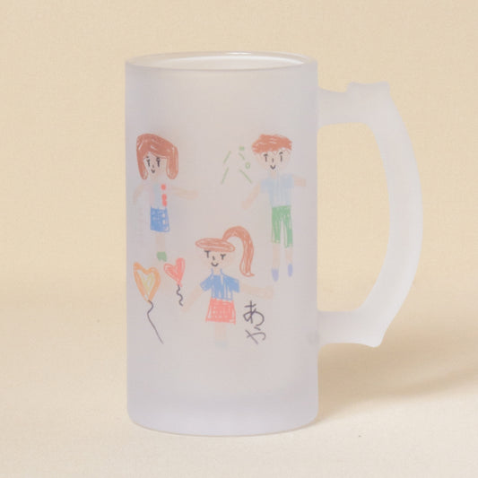 【お絵描きプリント】ビアジョッキ