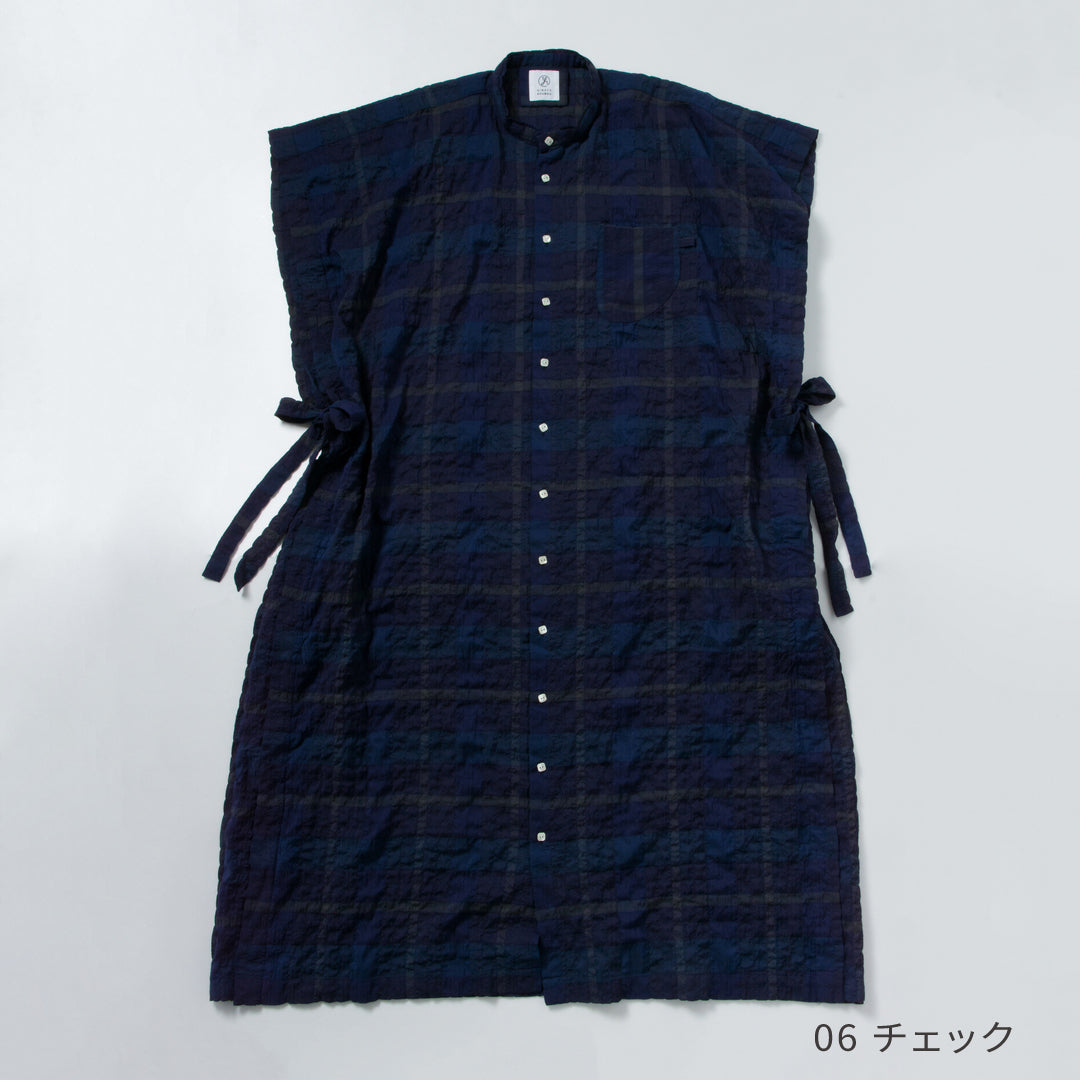「ふたばのかぜ」ワイドノースリーブ・ワンピース / WOMENS