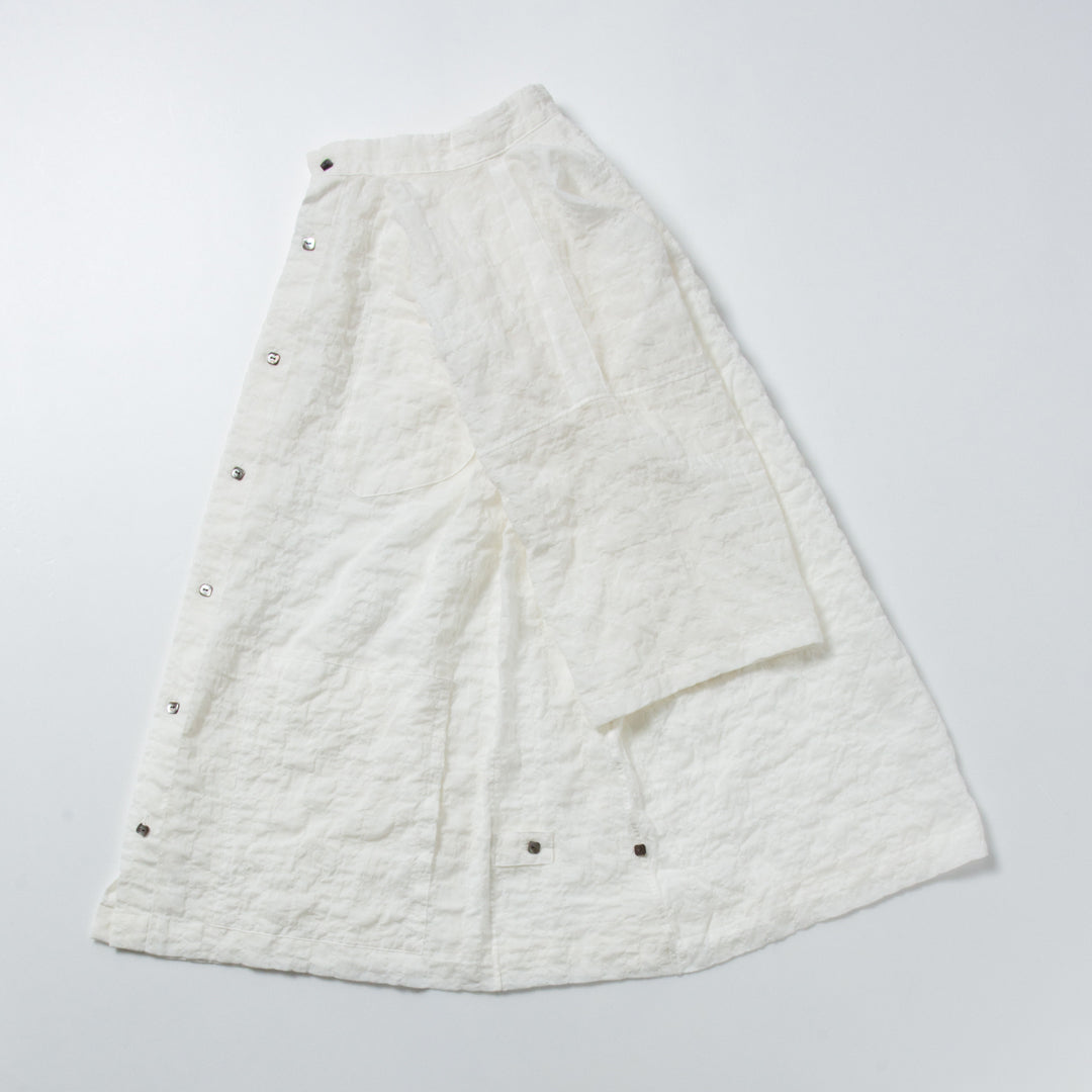 「ふたばのかぜ」バンドカラー・半袖 / UNISEX