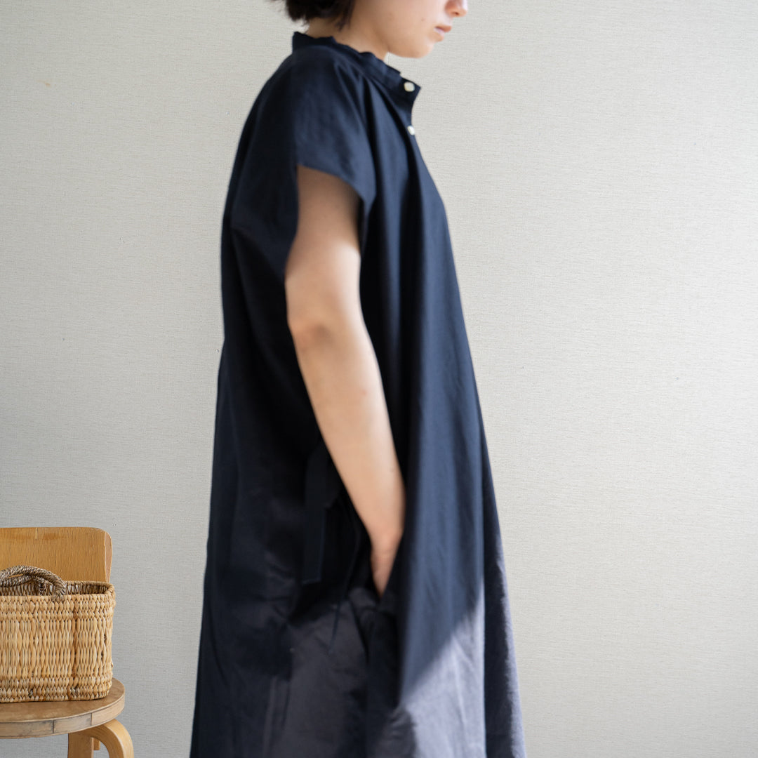 「ふたばのかぜ」ワイドノースリーブ・ワンピース / WOMENS