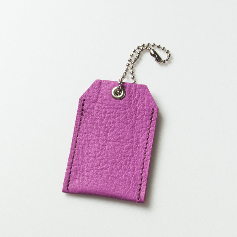 お絵描き刺繍・レザーチャーム [ベリーパープル(14)]